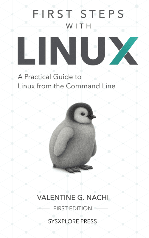 First Steps with Linux book cover